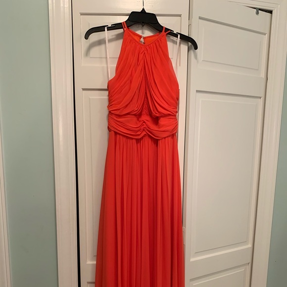 vivian diamond bridesmaid dresses The Lily mauve satin bridesmaid dress main image 0